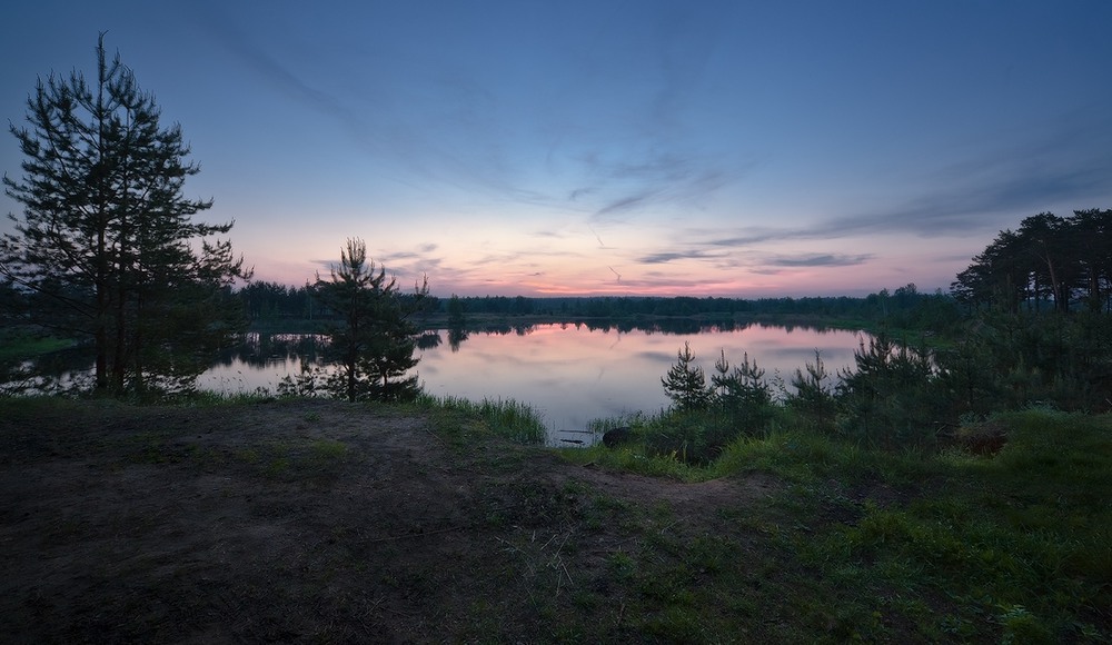 Фотографія рассвет над озером... / Иван / photographers.ua