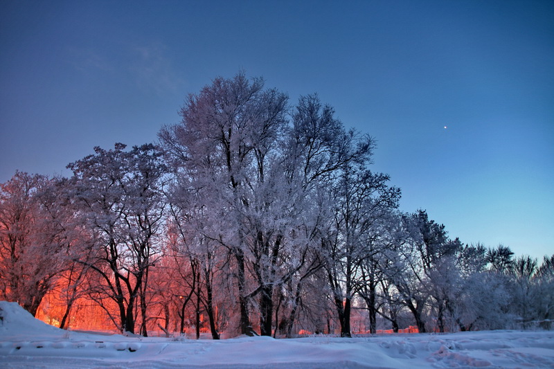 Фотографія Зимний вечер / Александр Блинников / photographers.ua
