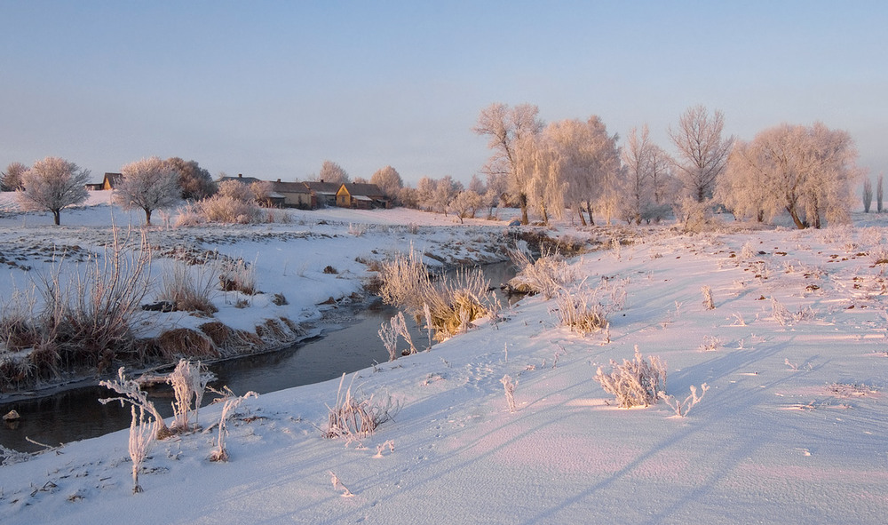 Фотографія морозним ранком за селом... / Микола Шахманцір / photographers.ua