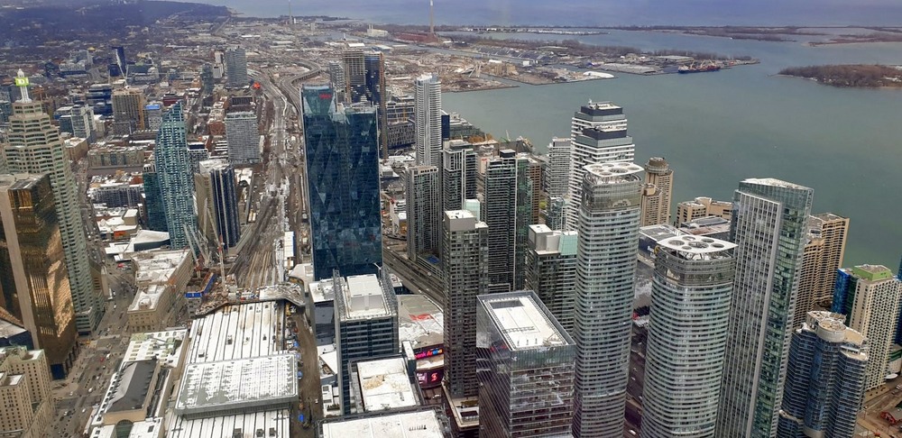 Фотографія Торонто с высоты птичьего полёта. / Ольга / photographers.ua