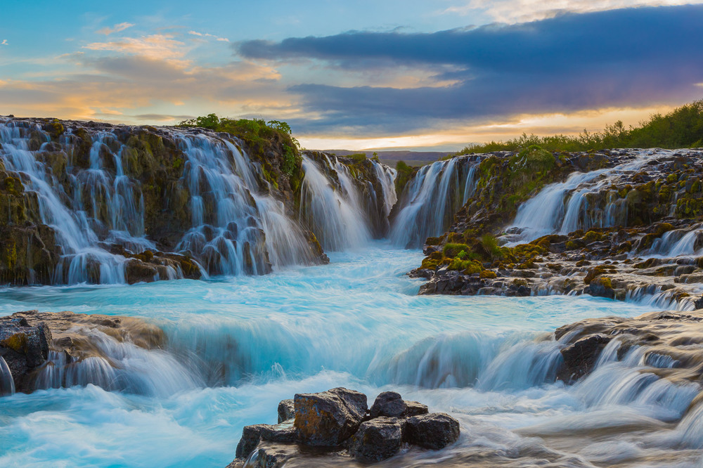 Фотографія Водопад Брюарфосс, Исландия. / Александр Подрез / photographers.ua
