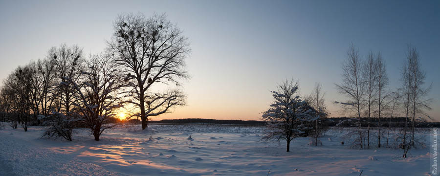 Фотографія Зимовий захід сонця / Всеволод Жовтенко / photographers.ua