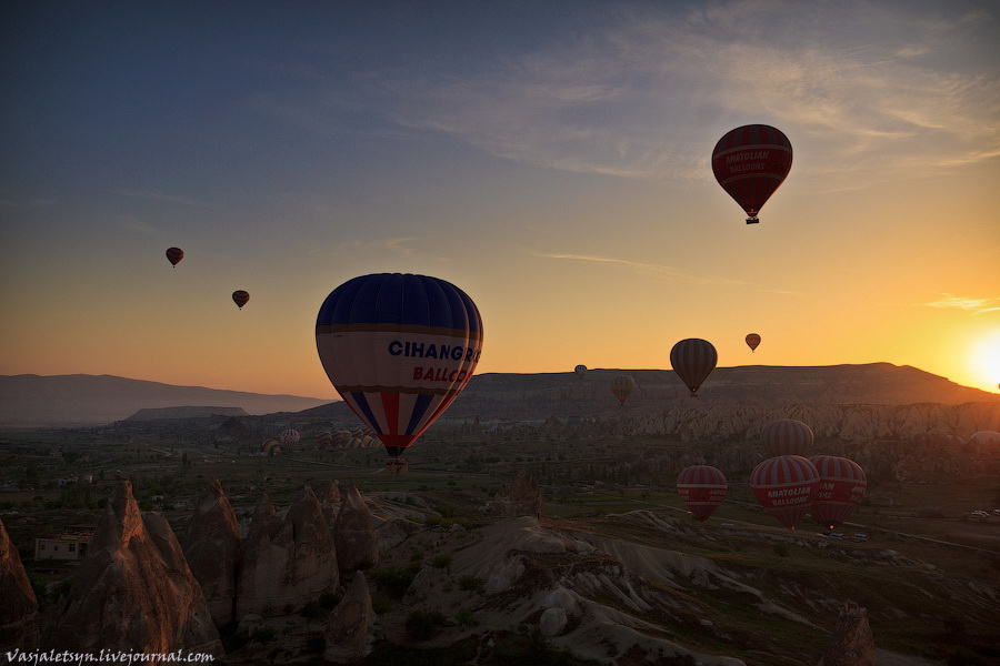 Фотографія Воздушные шары в Каппадокии, Турция / Василь Лецин / photographers.ua