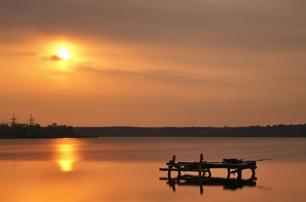 Фотографія утро на озере ... / Михаил Мочалов / photographers.ua