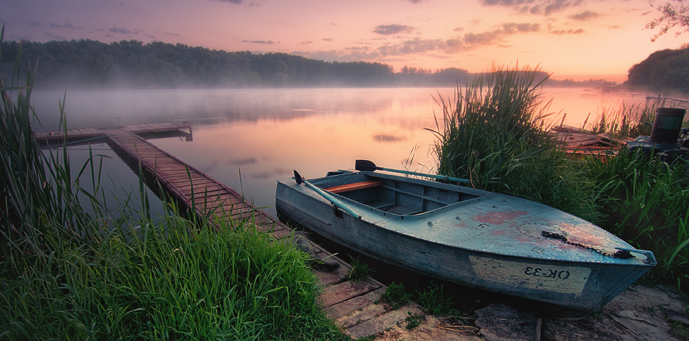 Фотографія Про утро, лодку и кошку / Олег Кругляк / photographers.ua