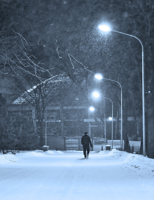 Фотографія На работу в снегопад... / Віталій / photographers.ua