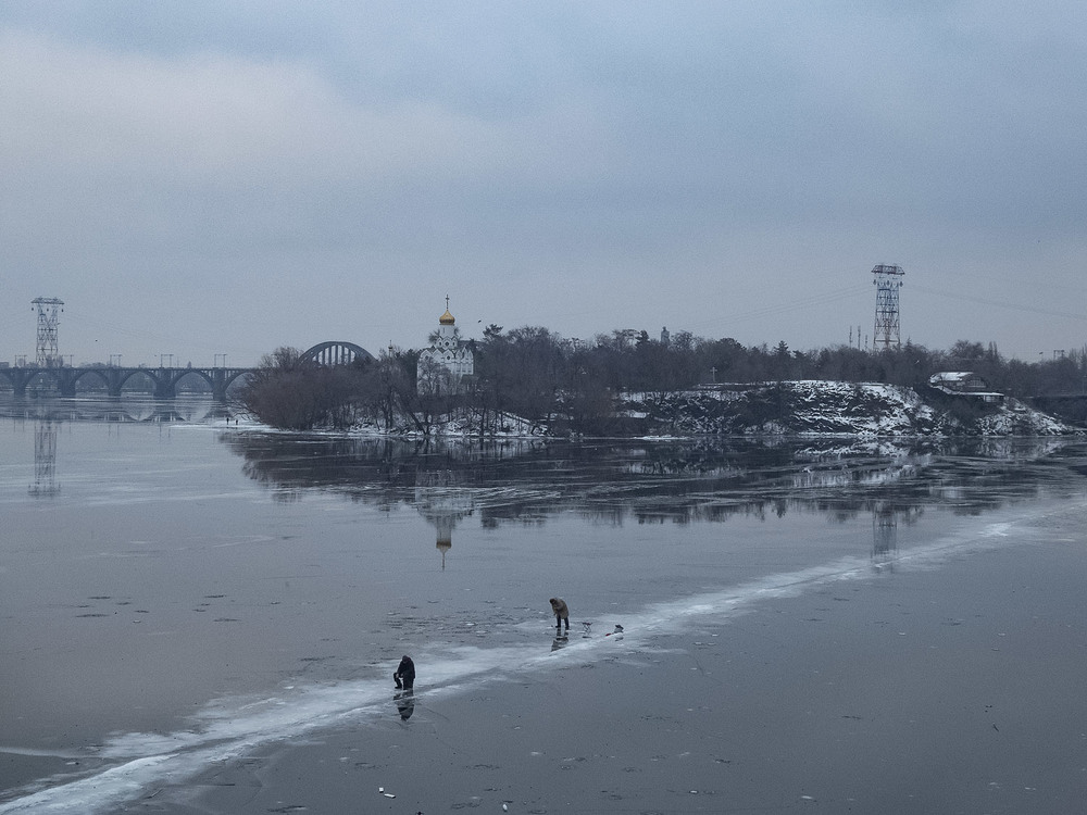 Фотографія Особенности зимней рыбалки. Оттепель. / Tatiana Lubeckay / photographers.ua