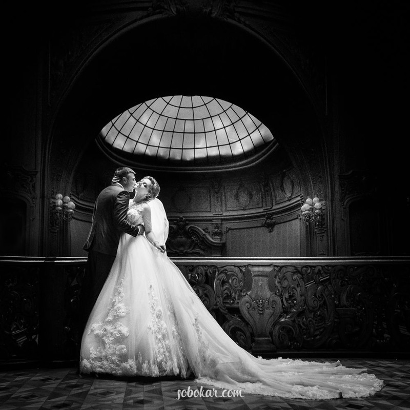 Фотографія B&W wedding photo / Дмитрий Собокарь / photographers.ua