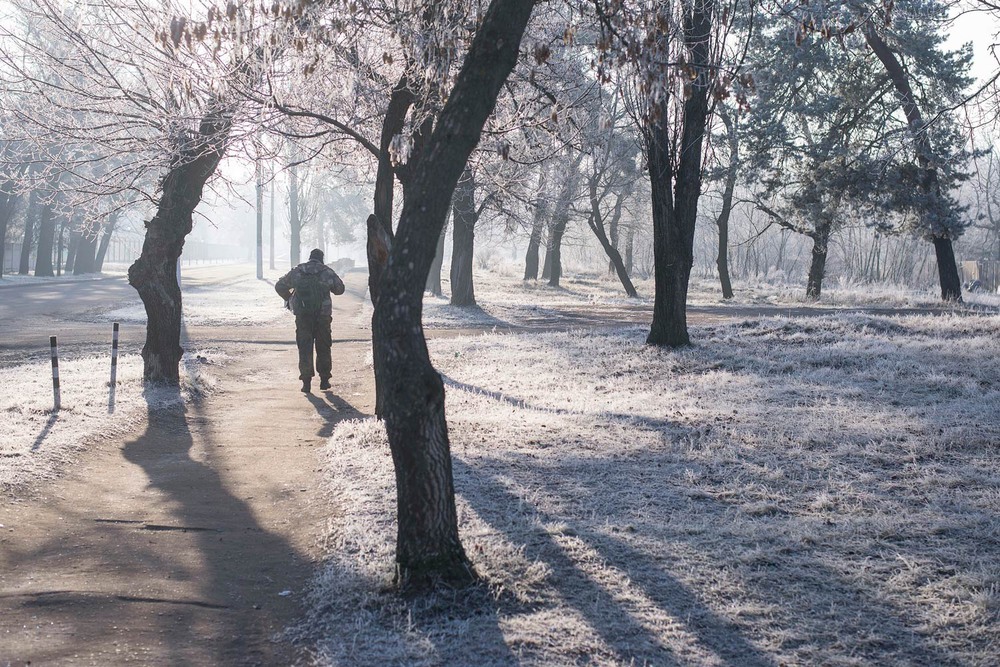 Фотографія Морозний ранок на ППД / Ірина Рибакова / photographers.ua