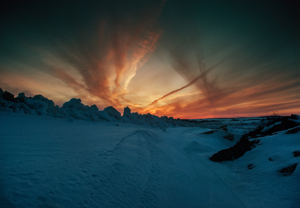 Фотографія Зимний закат / Павел Рыженков / photographers.ua