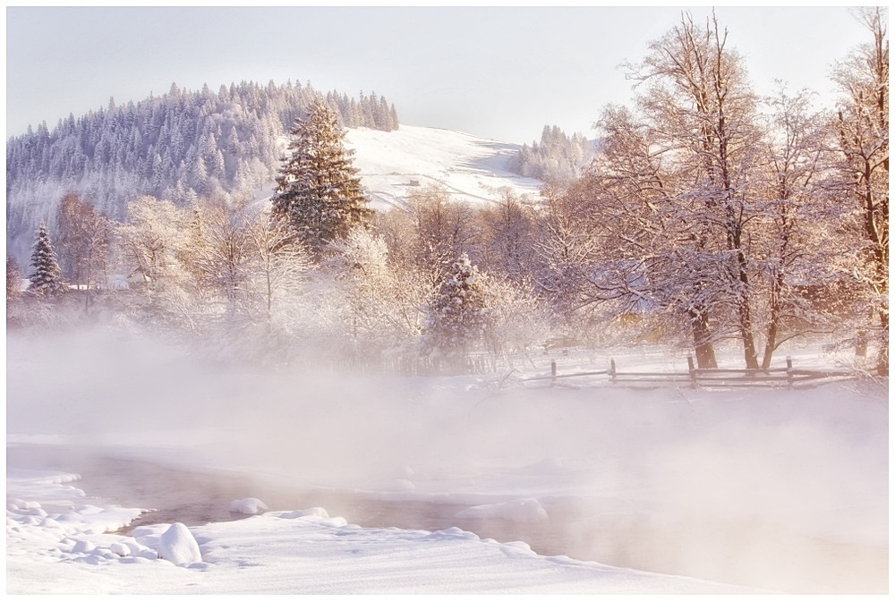 Фотографія ранковий туман над річкою / Хираш Владимир / photographers.ua