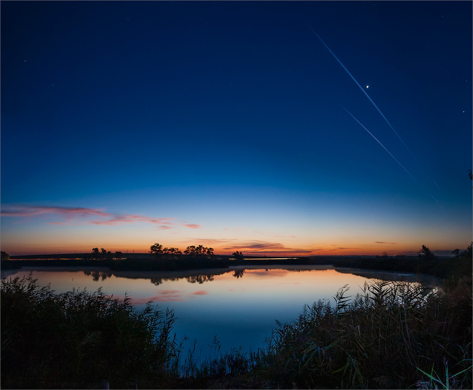 Фотографія Ночь на озере / Валерий Андреевич / photographers.ua