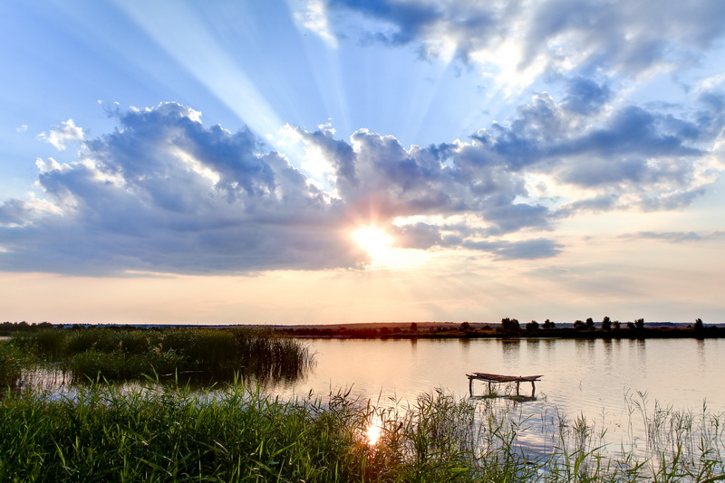 Фотографія Закат на пруду / Алексей КОРОТКИХ / photographers.ua
