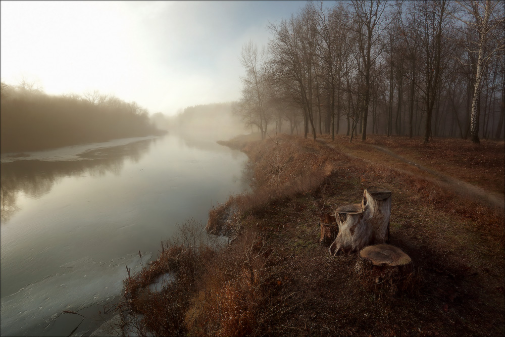 Фотографія Речка дышит тёплым туманом. / Валерий ПЕТРИЧЕНКО / photographers.ua