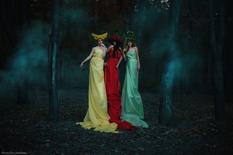Фотографія three forest nymphs / Эка Удальцова / photographers.ua