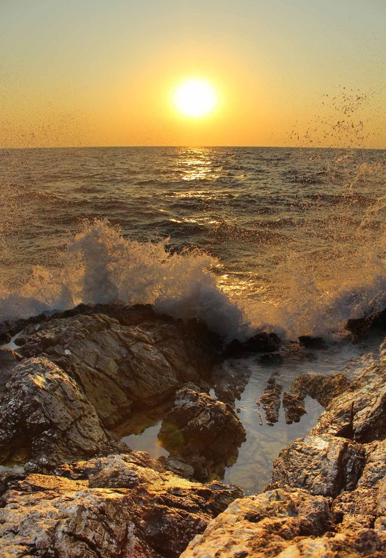 Фотографія Сонце сідало в море.... / Оля Гудим / photographers.ua