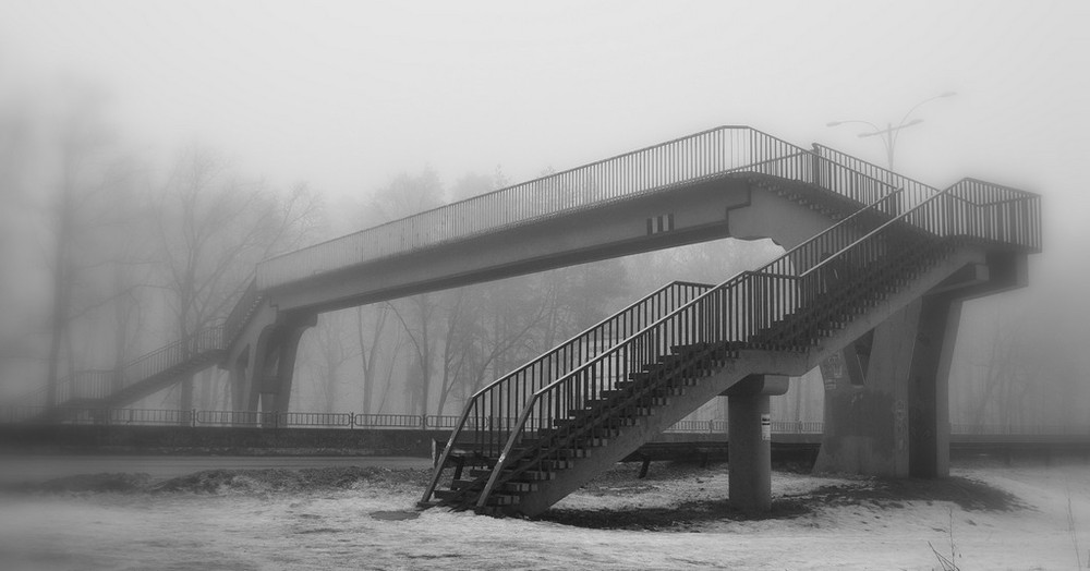 Фотографія Туман; мост / Aleksandr Korzhenovskiy / photographers.ua