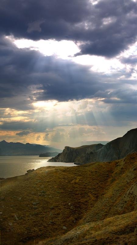 Фотографія Небесный свет на черном море / Михаил Демиденко / photographers.ua