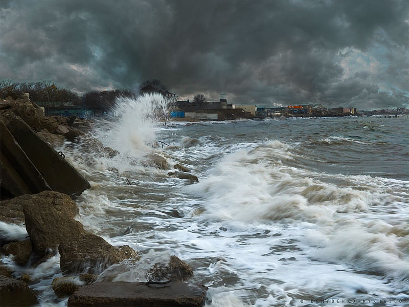 Фотографія Зимний шторм в Крыму / Михаил Демиденко / photographers.ua