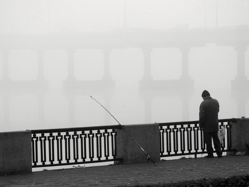 Фотографія Рыбалка, туман / Михаил Демиденко / photographers.ua