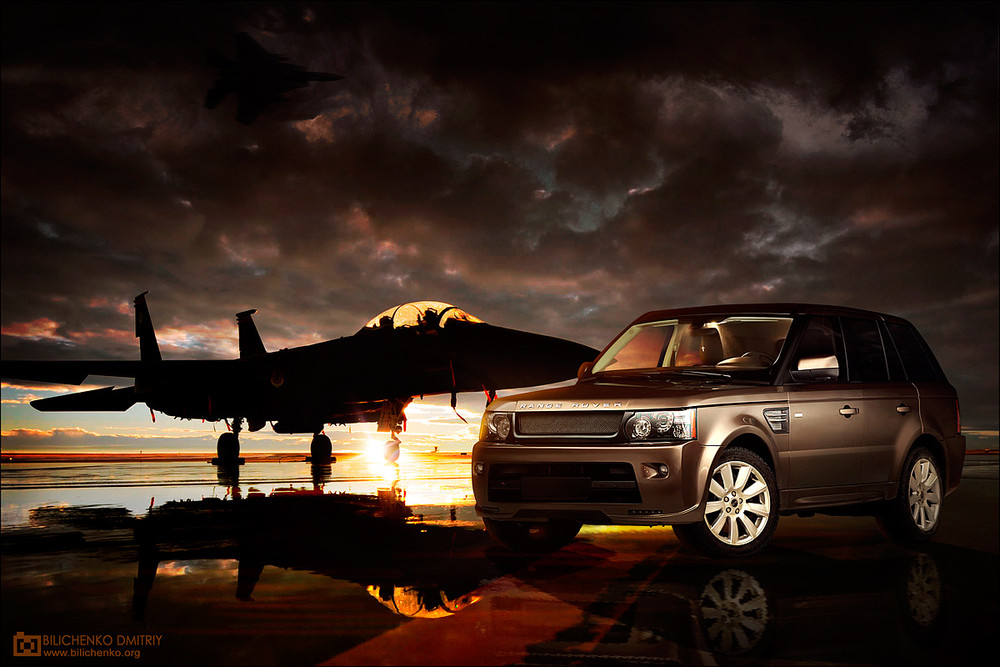 Фотографія Range Rover Sport Bronze edition & air fighter / Dmitriy Bilichenko / photographers.ua