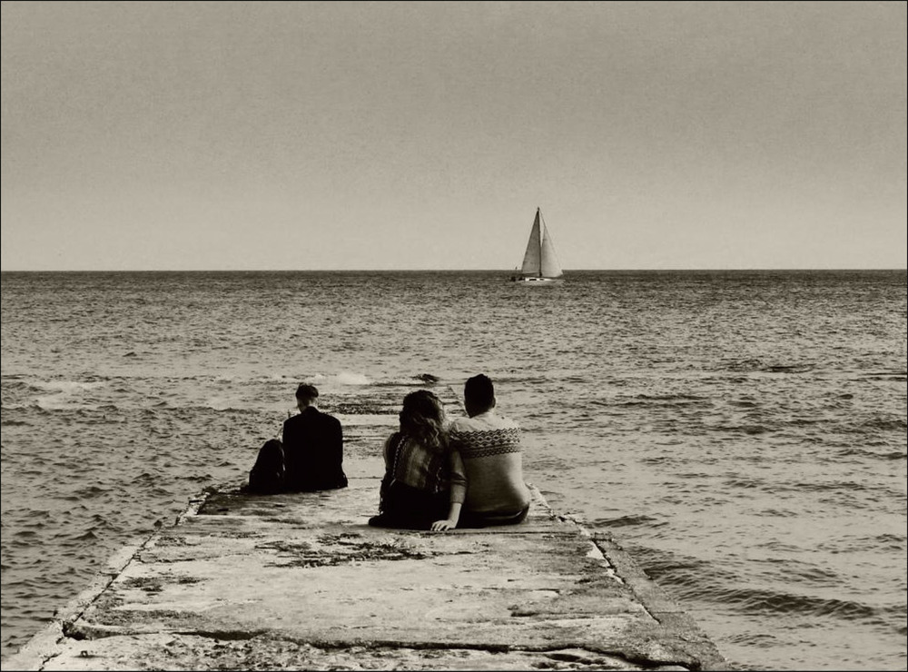 Фотографія Трое в кадре, не считая яхты. / Игорь Говорин / photographers.ua