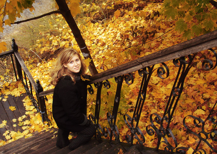 Фотографія она и просто осень / stanislava kapitonenko / photographers.ua