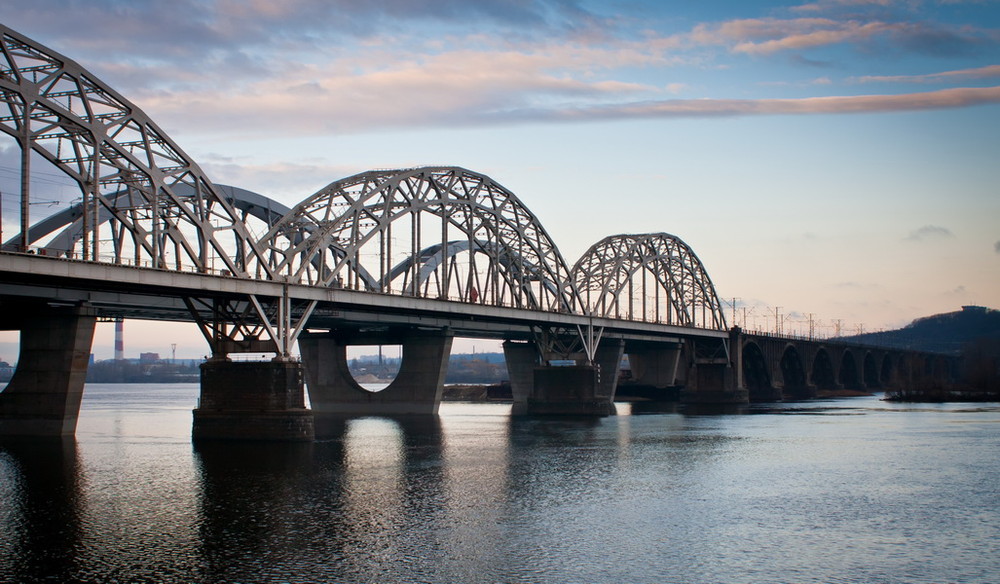 Фотографія Мост через Днепр / Евгений Шиляев / photographers.ua
