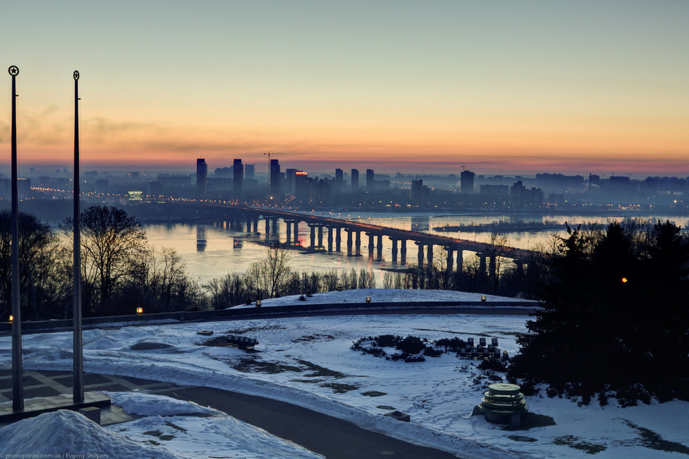 Фотографія Киев, морозное утро / Евгений Шиляев / photographers.ua