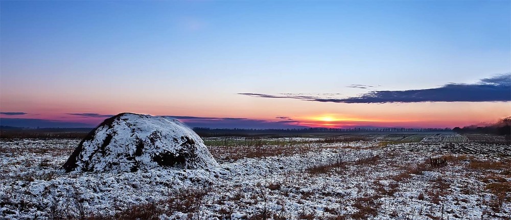 Фотографія Закат в первый день зимы / Наталия Сурин / photographers.ua