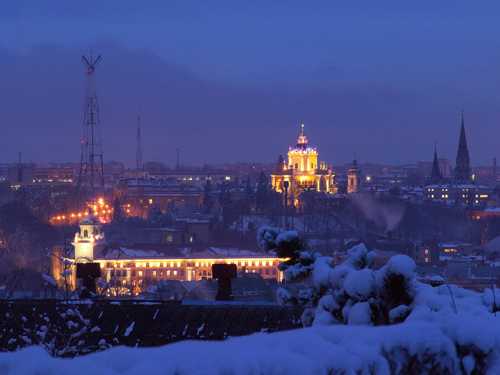 Фотографія різдвяна листівка зі Львова / Мирослав Видрак / photographers.ua