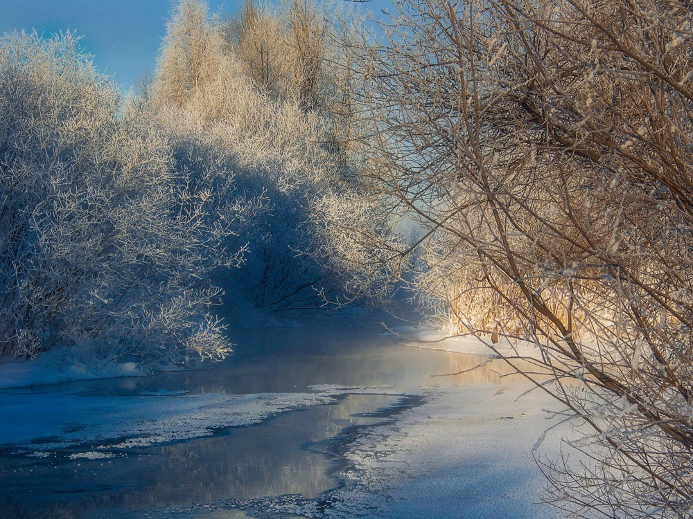 Фотографія Зимнее утро маленькой речки... / Taabu / photographers.ua