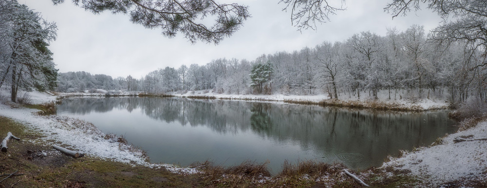 Фотографія Про осень,лес, озерко и первый снег... / Taabu / photographers.ua