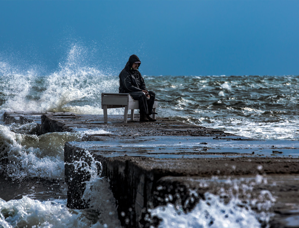 Фотографія За рыбкой в шторм / Дмитрий Скворцов / photographers.ua