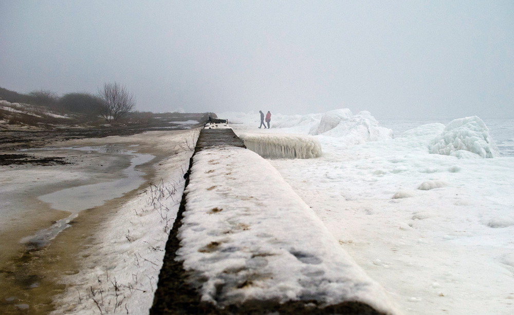Фотографія Пейзаж на границе между льдом и грязью / Бондаренко Сергей / photographers.ua