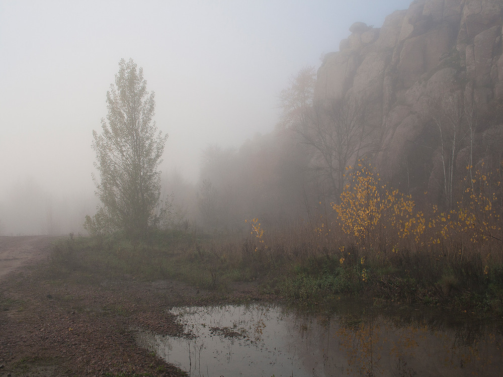 Фотографія Туман скелі "Висока" / Олександр Ігнатьєв / photographers.ua