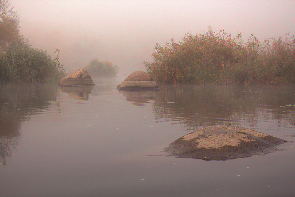 Фотографія Валуни бузкового туману. / Олександр Ігнатьєв / photographers.ua
