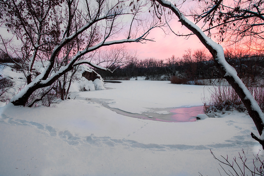 Фотографія Рожеві відтінки позаминулої зими. / Олександр Ігнатьєв / photographers.ua