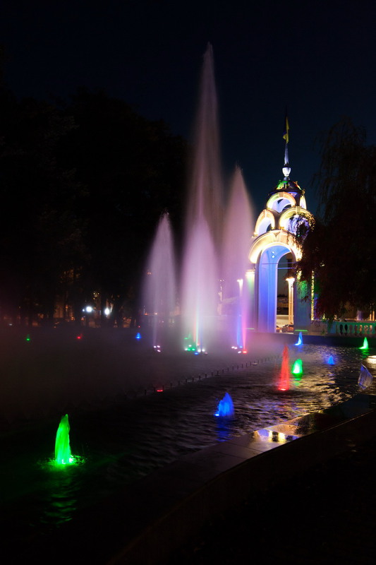 Фотографія Ночной фонтан / Виталий / photographers.ua