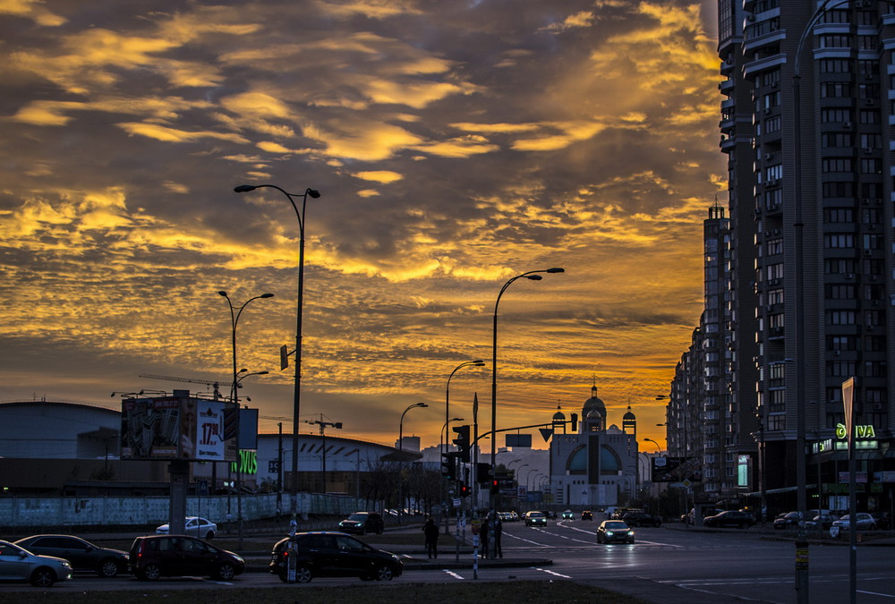 Фотографія Закат на Левобережке / Alex Sparky / photographers.ua