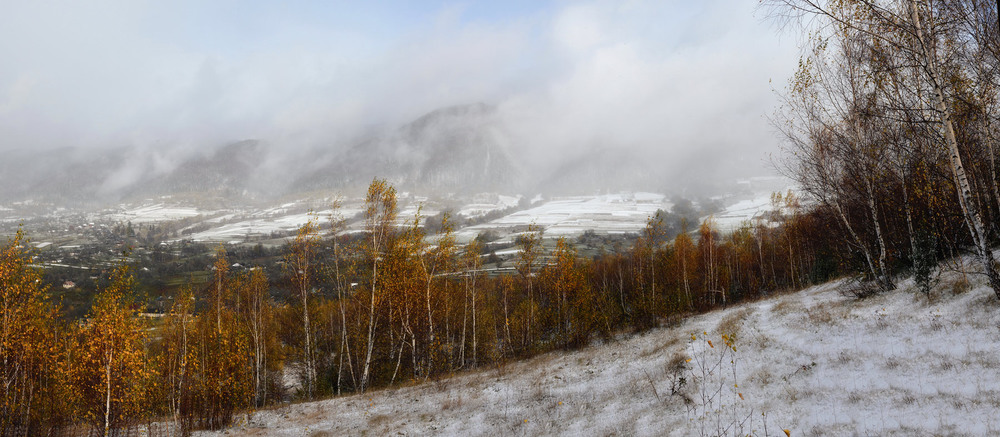 Фотографія Закарпатская осенняя 2(панорамка) / A.G.(Алекс@ндр) / photographers.ua