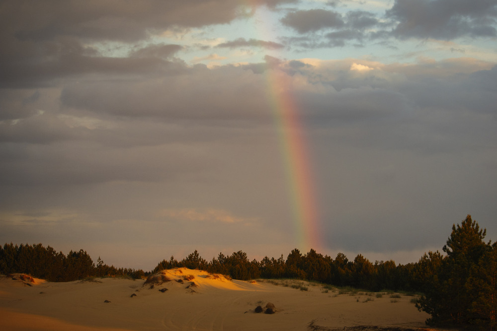 Фотографія радуга в пустыне / Mikhailova / photographers.ua