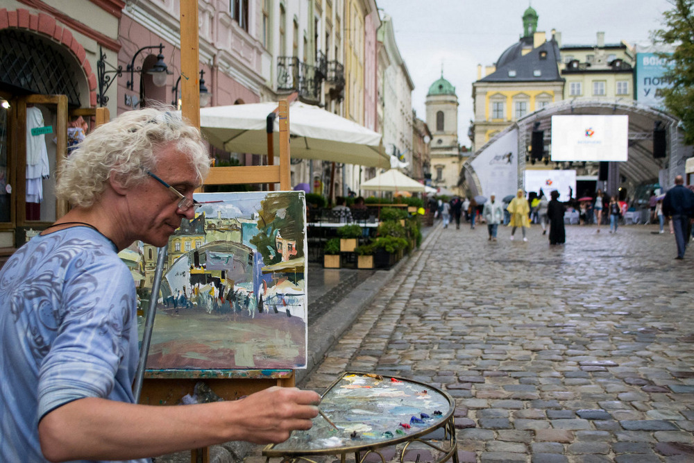 Фотографія Львовский художник / Олександр Пилипенко / photographers.ua