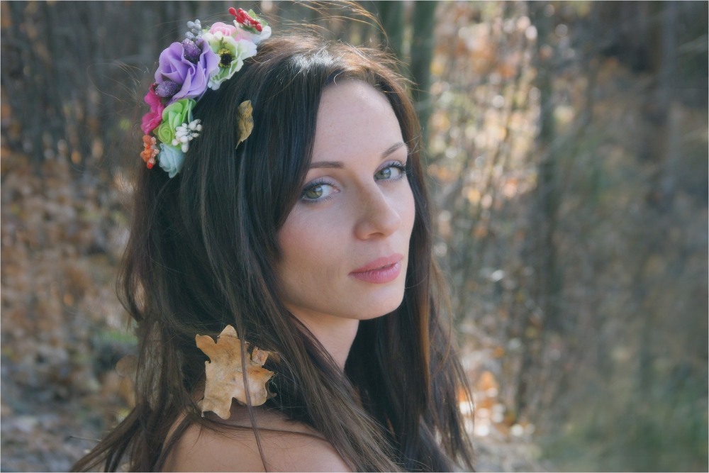 Фотографія Серія "Мова її погляду". Осінній портрет / Edward / photographers.ua