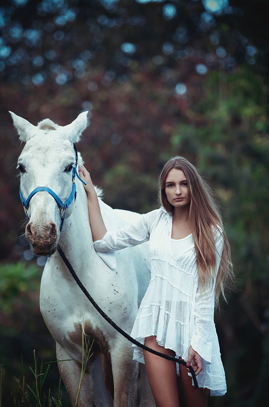 Фотографія Liola and the Horse / Jess O'Brien / photographers.ua