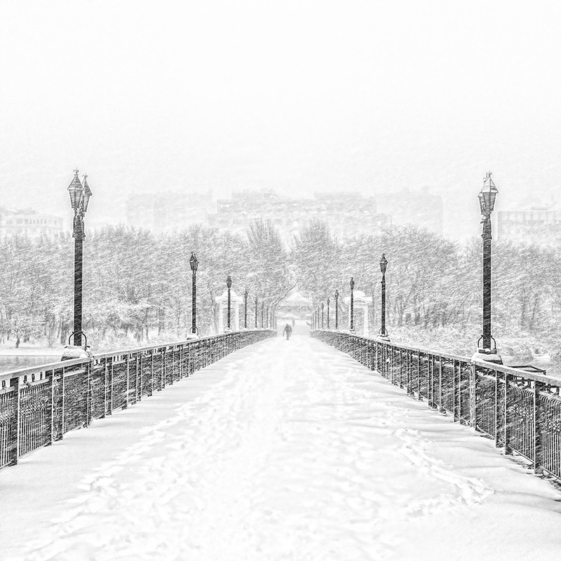Фотографія Snowy Bridge / Oleg Milyutin / photographers.ua