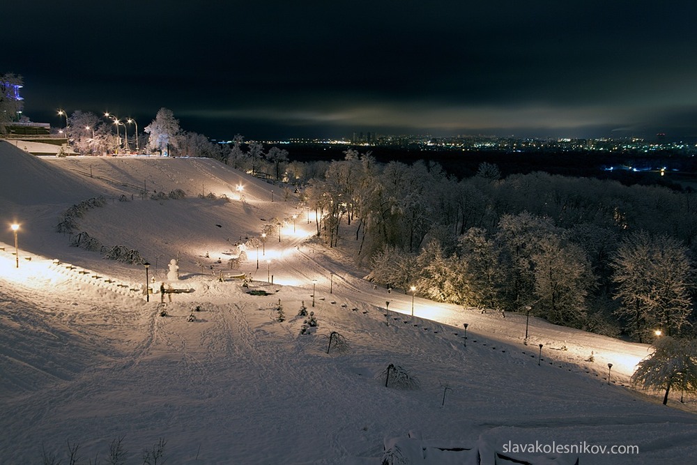 Фотографія Зимняя ночь / Slava_Kolesnikov / photographers.ua