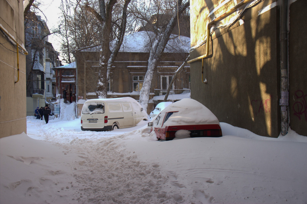 Фотографія замело (ранок після сніговію; Одеса) / Wiktoria / photographers.ua