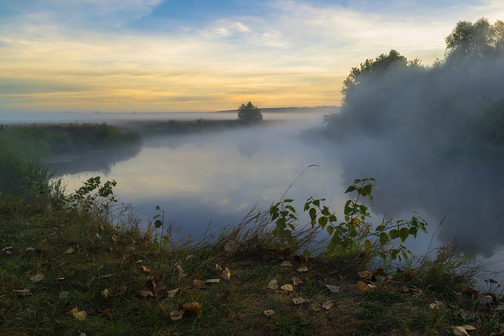 Фотографія Осенний туман над рекой / Сергій Корнєв / photographers.ua