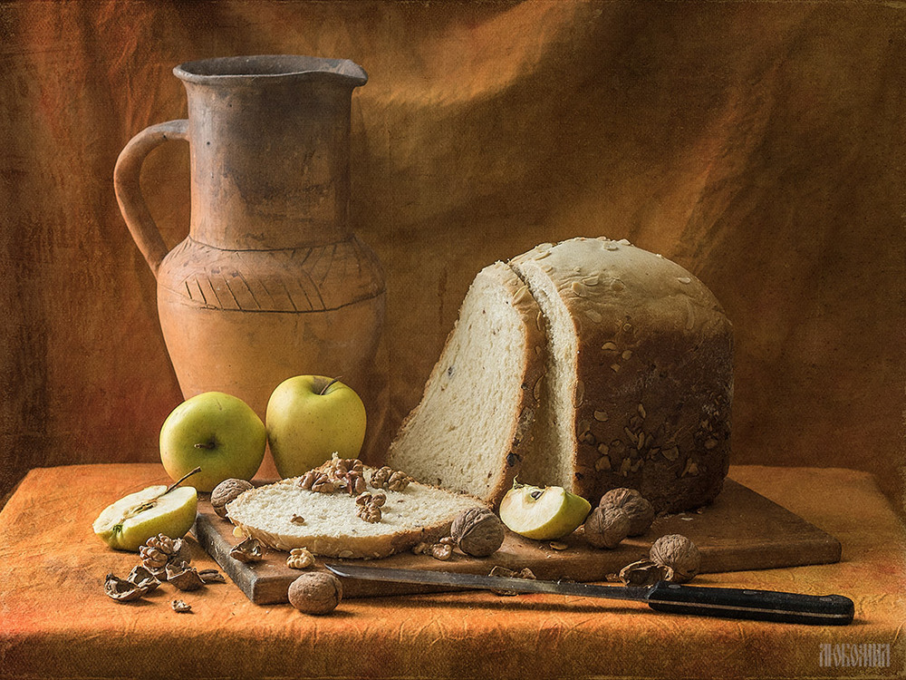 Фотографія Бездрожжевой хлебец с орешками / Алексей Мандрико / photographers.ua